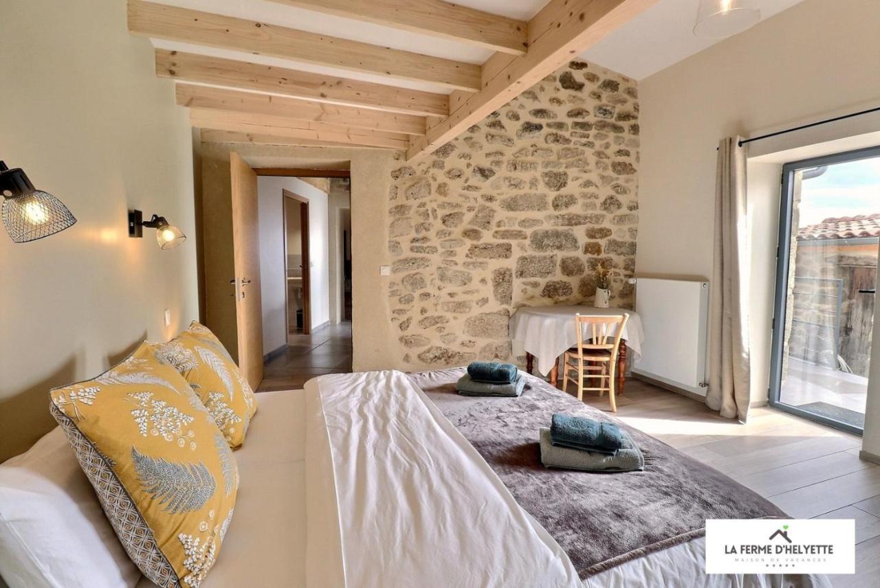 La Ferme D' Helyette Villa Toulaud Exteriör bild