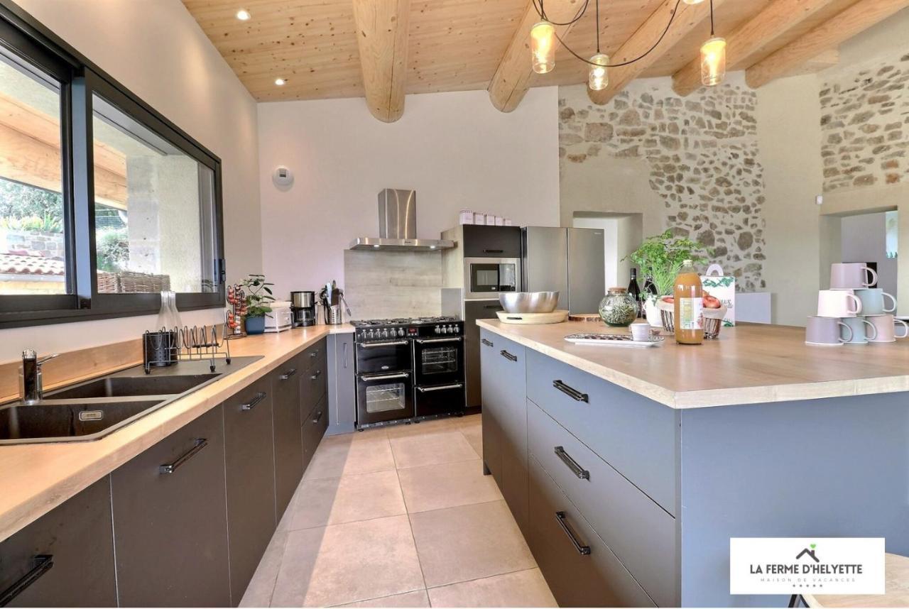 La Ferme D' Helyette Villa Toulaud Exteriör bild