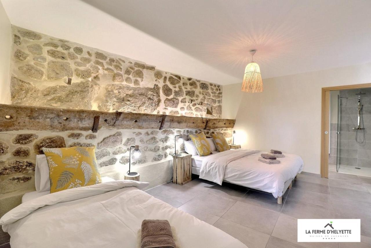 La Ferme D' Helyette Villa Toulaud Exteriör bild
